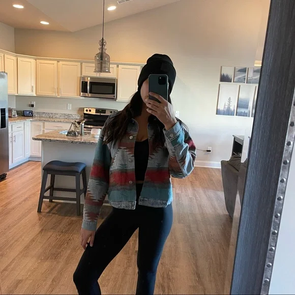 Sunset Arizona Denim Jean Jacket - Picture 16 of 16